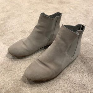 Grey Ankle Boots